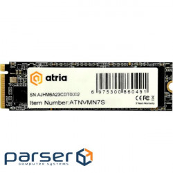SSD disk ATRIA N7S 512GB M.2 2280 NVMe PCIe 4.0 x4 TLC (ATNVMN7S/512)