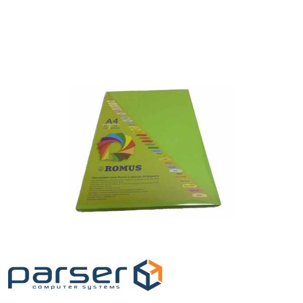 Папір Romus A4 80 г/м2 100c, green light (R51000)