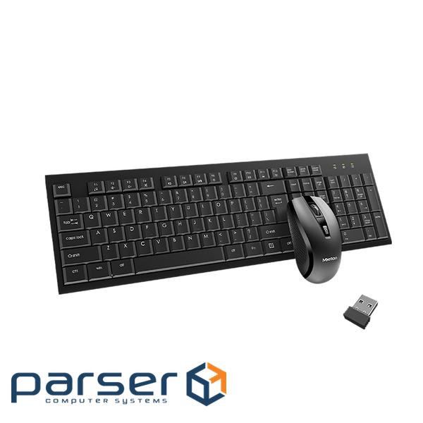 Комплект (клавиатура, мышь) беспроводной Meetion C4120 Little Black (MT-C4120LITTLE-A-RUA)