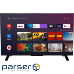 TV 50 Toshiba 50UA2363DG UHD/LED/T2/Android 11/2 x 10W/Dolby Digital/HDMI/Wi-Fi/VESA 200 x 200 M4/Bl