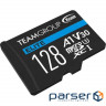 Карта пам'яті TEAM 128 GB microSDXC UHS-I (U3) V30 A1 Team Elite + SD-адаптер (TEAUSDX128GIV30A103)