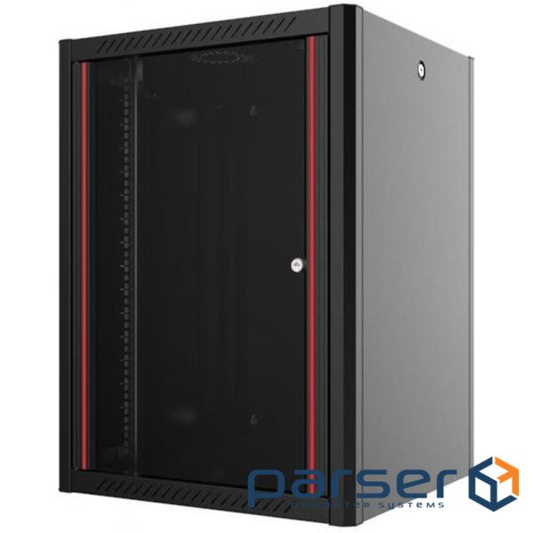Шафа настінна Mirsan WTN 19" 9U 600x450, RAL 9005 (MR.WTN09U45DE.01)