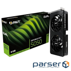 Відеокарта PALIT GeForce RTX 5050 Dual 8GB (NE65050019P1-GB2070D)