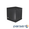 Шафа настінна Merlion 15U 19'' 600*600*768 (Ш*Г*В)мм , black (Ml3-6615)