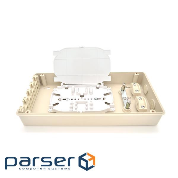 PON-box Merlion ML-OP-F401A-12C до 12 зварних з&apos,єднань, SC simplex adaptor , SC simplex adaptor