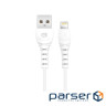 Кабель Armorstandart AR16 USB - Lightning, 3А, 1м , White (ARM59534)