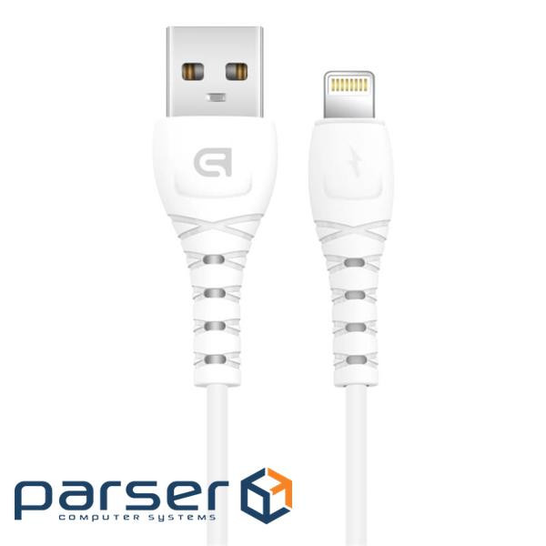 Armorstandart AR16 USB to Lightning cable, 3A, 1m , White (ARM59534)