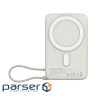 Батарея універсальна Sigma X-power SI10A8QL-MAG silver 10000mAh, Magnetic wireless 1 (4827798161012)