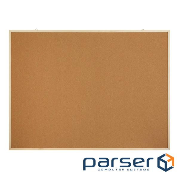 Офисная доска Buromax JOBMAX corky, 90x120см, fabrikoid frame (BM.0015)