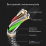 Дата USB-C кабель USB-C 1.0m PD Fast Charging 65W 3А grey ColorWay (CW-CBPDCC040-GR)