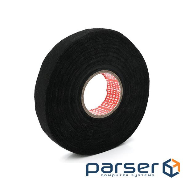 Ізолента ганчіркова YC 51618 0,17мм * 19мм * 25м (чорна), діапазон раб. темп. (0,17мм*19мм*25м) )