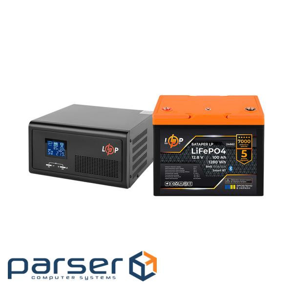 Комплект резервного живлення LP(LogicPower) ДБЖ + літієва (LiFePO4) батарея ( ((19408+24662 100 Ah))