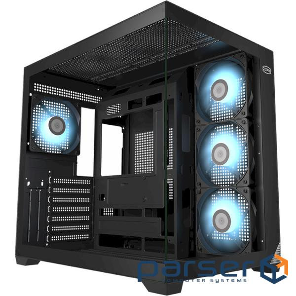 Корпус PCCOOLER C3 T700 ARGB Black (C3-T700BKD401-GL)