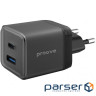 СЗУ Proove Pure GaN Plus 30W (Type-C + USB) black (WCPU30111201)