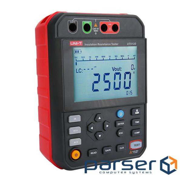 Тестер опору ізоляції (Мегаомметр) UNI-T UT512D