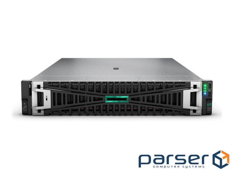 Сервер HPE DL380 Gen11 6530 2.1GHz/32-core/1P, 2x32GB, 8SFF, 2x10/25Gb SFP28, MR416i-o, (P81787-425)