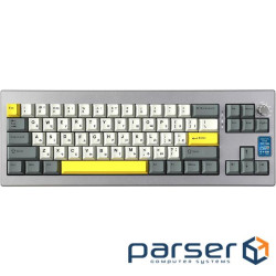 Клавіатура бездротова Epomaker Shadow-X 70% Flamingo Switch Hot-Swap (2.4G/BT/USB) LCD S (SHX-B-F)