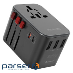 Зарядний пристрій Promate TripMate-36W Black (tripmate-36w.black)