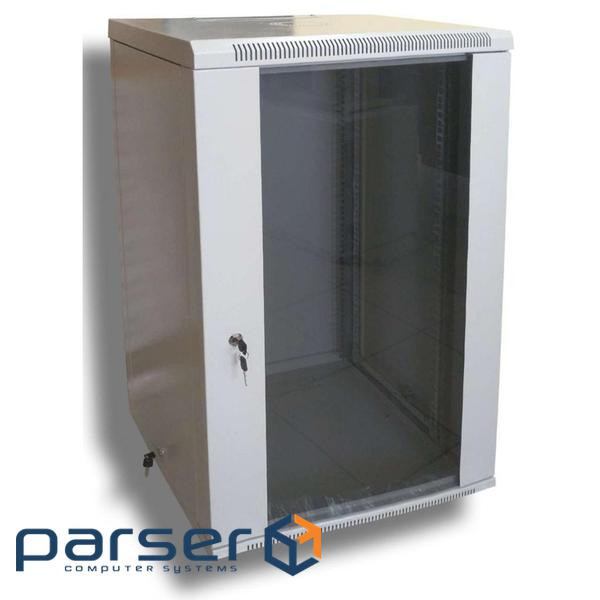 Шафа настінна Hypernet 18U 19" 600x600 (WMNC66-18U-FLAT)