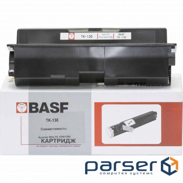 Тонер-картридж BASF Kyocera TK-130 Black (KT-TK130) (BASF-KT-TK130)