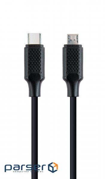 Дата кабель USB 2.0 Micro USB to USB-C 1.5m Cablexpert (CC-USB2-CMMBM-1.5M)