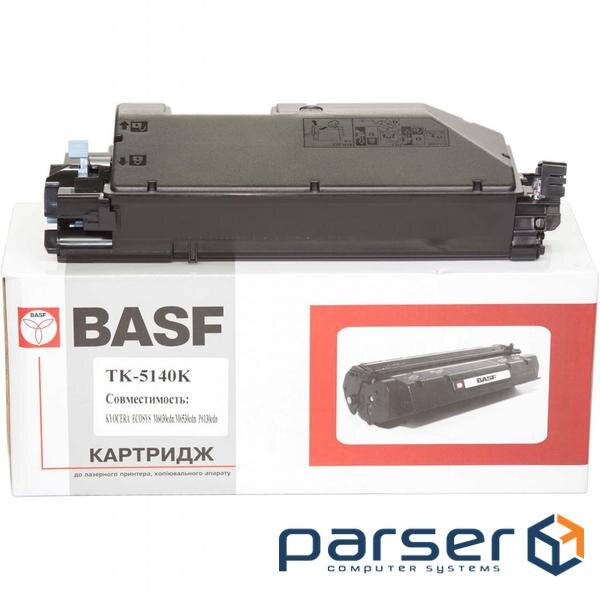 Тонер-картридж BASF Kyoс era TK-5140 Black, 1T02NR0NL0 (KT-TK5140K) (BASF-KT-TK5140K)