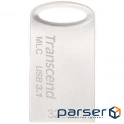 USB flash drive Transcend 32GB JetFlash 720 Silver Plating USB 3.1 (TS32GJF720S)