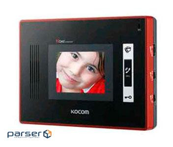 3.5'' монітор KOCOM KVC-W354 (red)