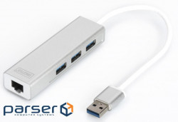 USB хаб DIGITUS DA-70250-1 3-Port