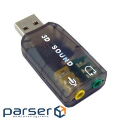 Звукова карта Dynamode USB 6(5.1) каналов 3D RTL (USB-SOUNDCARD2.0)