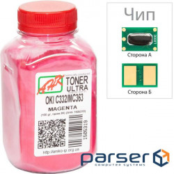 Тонер OKI C332/MC363, 100г Magenta+chip AHK (1505323)