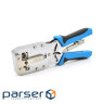 Інструмент Ritar HT-2810R з храповиком для обтискання RJ-45 (8P8C Cat-6) та RJ-12 / 11 (6P (YT-HT-2810R)