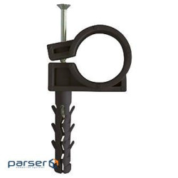 Обойма для труб и кабеля APRO 18-20 мм (пач. 50 шт.) черная