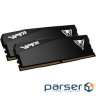 Модуль пам'яті PATRIOT Viper Elite 5 Ultra DDR5 6000MHz 32GB Kit 2x16GB Matte Black (VEU532G6028K)