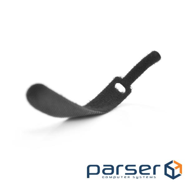 Стяжки на липучці 12*150мм, чорні, ціна за штуку (00464) (00464)