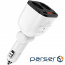 Розгалужувач прикурювача HOCO Z28 Power Ocean 2xUSB-A, 2xCar Charger, LED Digital (6957531091967)