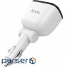 Розгалужувач прикурювача HOCO Z28 Power Ocean 2xUSB-A, 2xCar Charger, LED Digital (6957531091967)