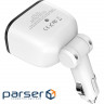Розгалужувач прикурювача HOCO Z28 Power Ocean 2xUSB-A, 2xCar Charger, LED Digital (6957531091967)