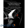 Розгалужувач прикурювача HOCO Z28 Power Ocean 2xUSB-A, 2xCar Charger, LED Digital (6957531091967)