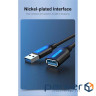 Подовжувач Vention USB - USB (M/F), 2 м , Black (CBHBH)