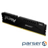 Модуль пам'яті DDR5 8GB 5600 MHz Beast Black Kingston Fury (KF556C40BB-8) (KF560C30BBE-8)