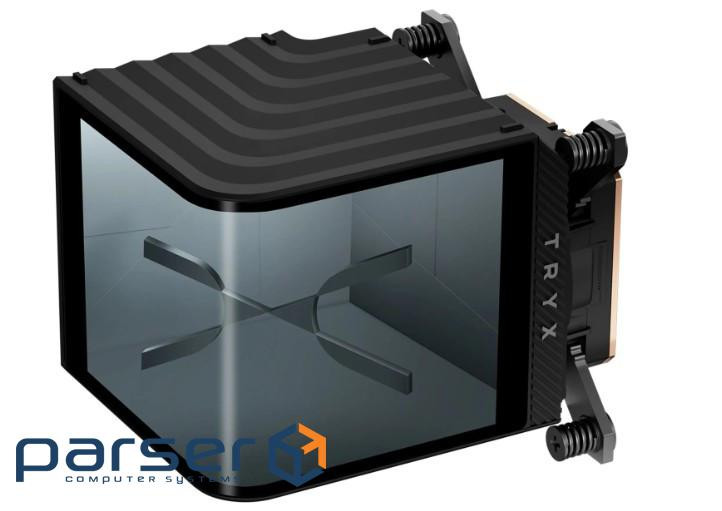 Водоблок TRYX Panorama CPU water block with AMOLED display - black (L-P0CL-DS0M-G0K)