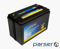 Battery LiFePo4 Vipow LiFePO4,12.8V-100Ah (LiFePO4128-100/80)