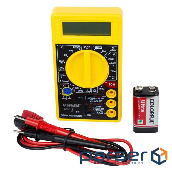 Цифровий мультиметр Sigma 4008571