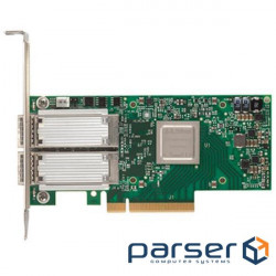 Мережевий адаптер Mellanox 2x40/ 56GBE PCIe3.0 x8 (MCX414A-BCAT)