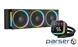 Система водяного охлаждения DeepCool LQ360 Ultra ARGB Black (R-LQ360-BKASMC-G-1), Intel: 1851/1700/1