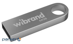 Флешка WIBRAND Puma 64GB USB2.0 Silver (WI2.0/PU64U1S)