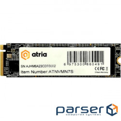 SSD disk ATRIA N7S 1TB M.2 2280 NVMe PCIe 4.0 x4 TLC (ATNVMN7S/1024)