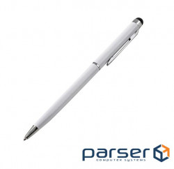 Стилус - ручка для ємнісних екранів, білий (S0585) (S0585)