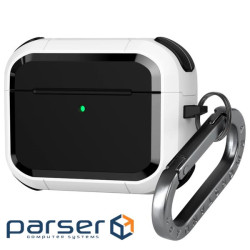 Чохол для навушників Armorstandart Panzer для Apple Airpods Pro 3 White (ARM88290)
